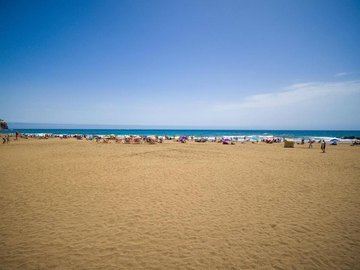 Precioso Apartamento En 1ª Linea De Mar San Agustín Eksteriør bilde